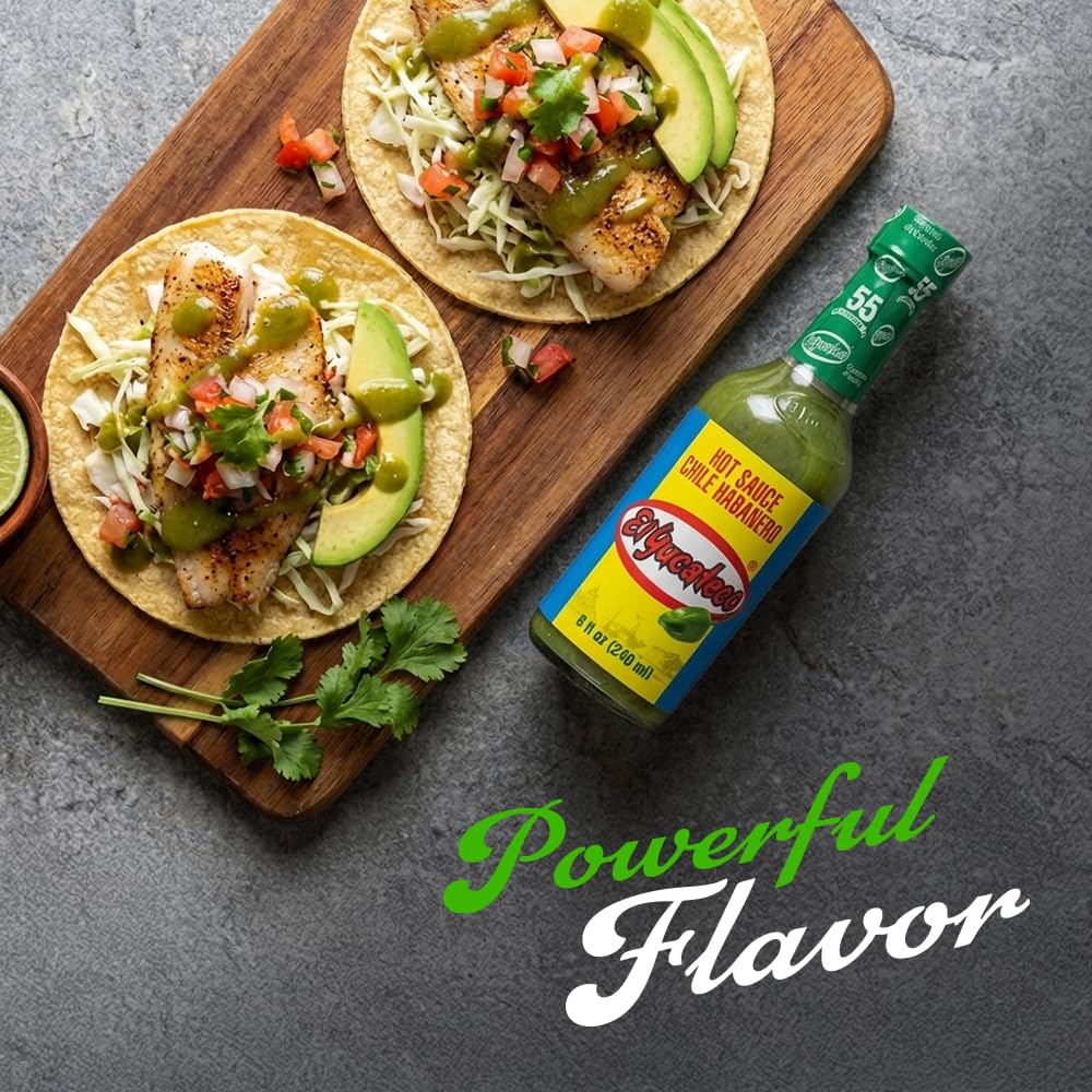 Ceviche with El Yucateco adds citrusy kick