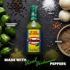 Grilled meats with Green Habanero sauce gain complexity