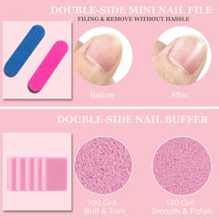 ELALRAU buffer for a smooth, salon-like finish