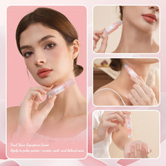 Elara Botanica soft scent profile blends with skin.