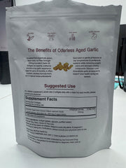 ELARE odorless garlic softgels close-up for smooth daily use