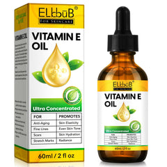 ELBBUB Premium Vitamin E Oil bottle pour for deep skin hydration