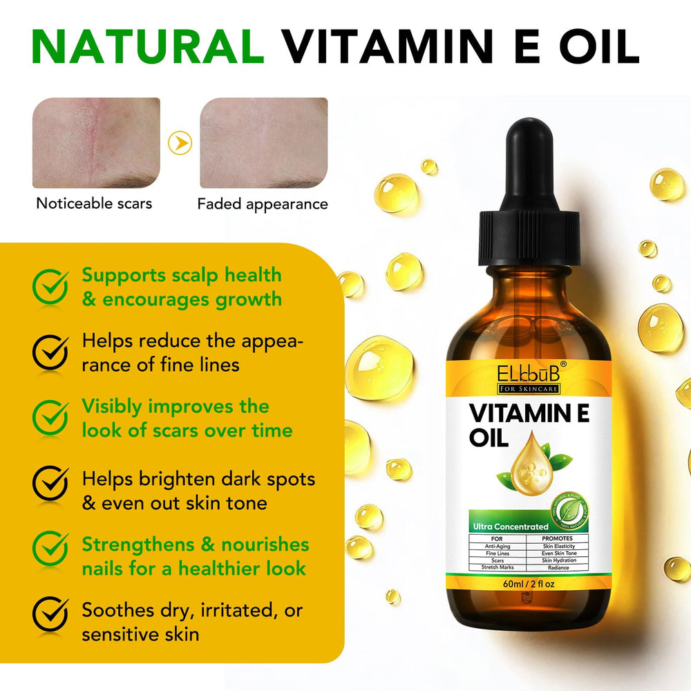 ELBBUB Premium Vitamin E Oil nail care for moisturized nails