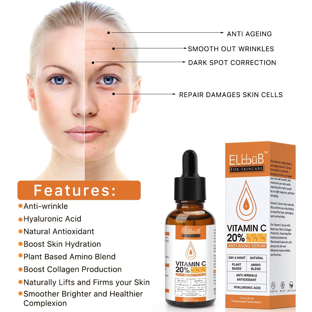 ELBBUB serum texture swirl demonstrates quick absorption.