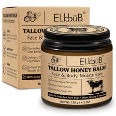 ELBBUB Whipped Tallow Cream packaging for eco-friendly skincare.