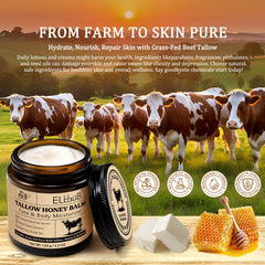 ELBBUB Whipped Tallow Cream unscented formula ideal for sensitive skin