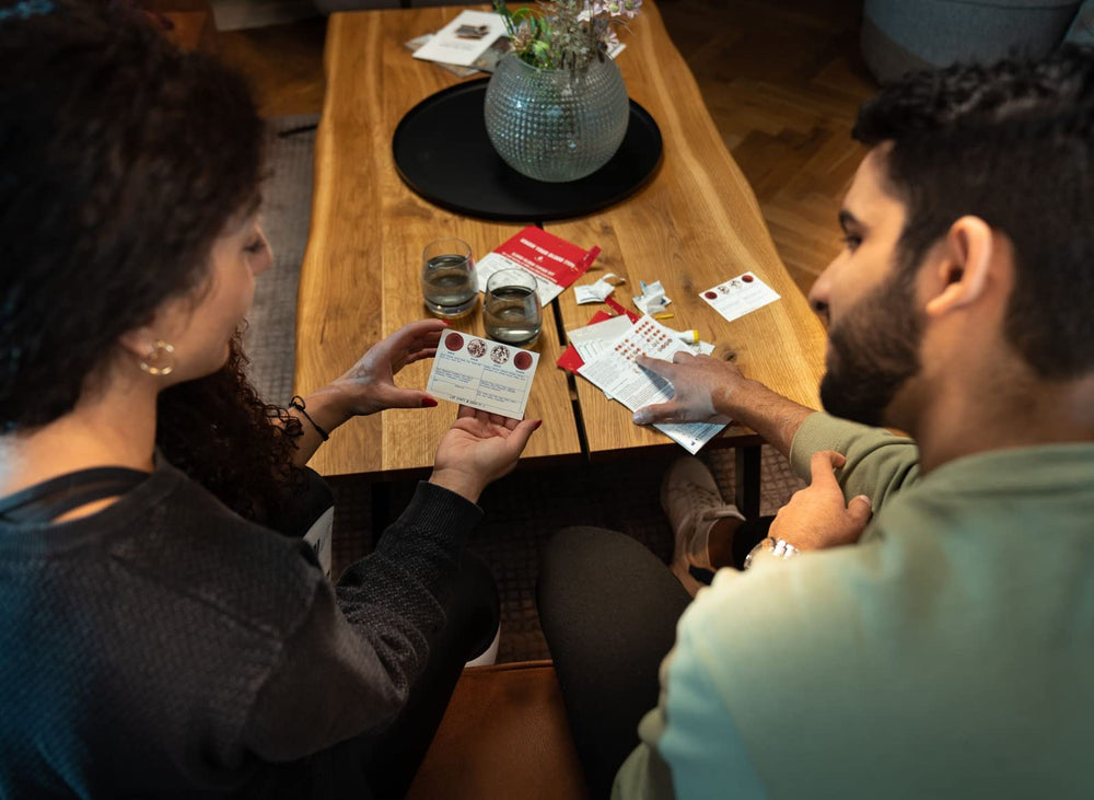 EldonCard durable plastic card stores results for future reference
