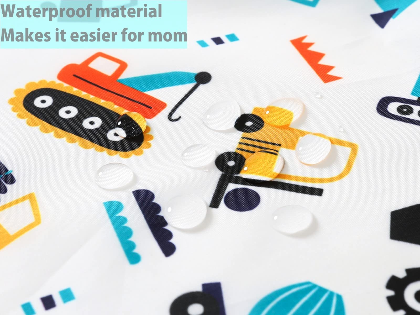 ElecMotive lightweight bib ideal for on-the-go meals