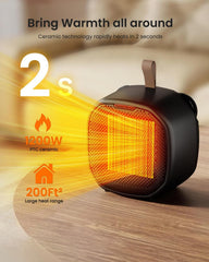 Electactic space heater base and vent designed for small spaces
