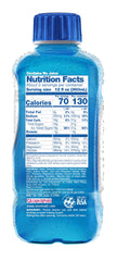 Electrolit Blue Raspberry label closeup highlights electrolyte minerals.