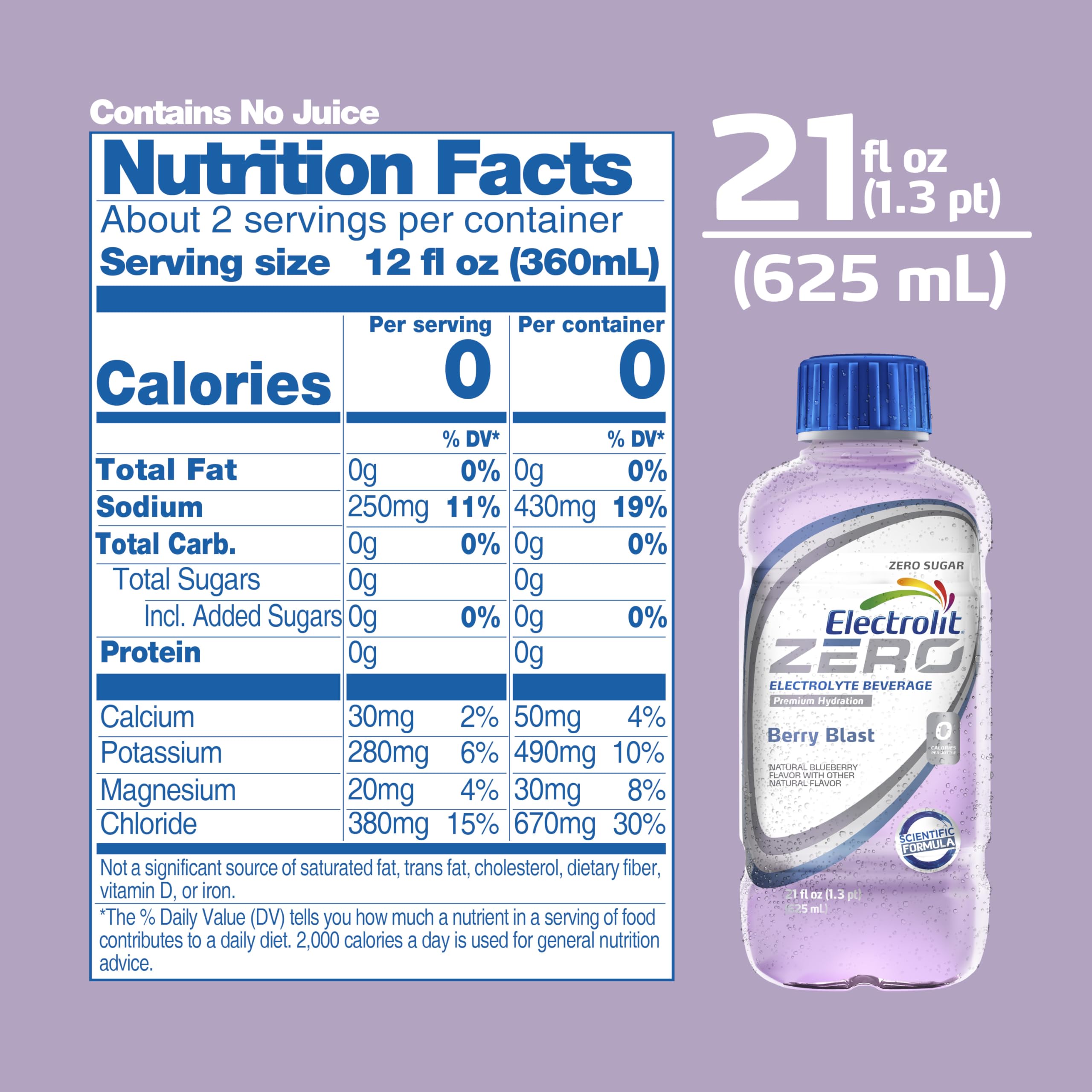 Electrolit Zero Berry Blast pack-12 ready for family hydration.