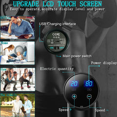 Elefor Massage Gun carrying case enables portable recovery anywhere.