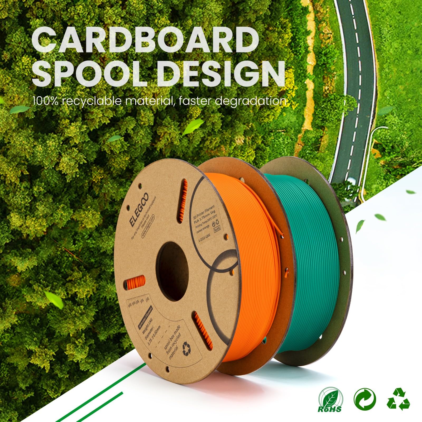 Broad compatibility with most 1.75mm FDM printers for versatile projects.