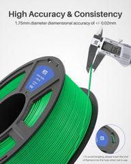 Two ELEGOO PETG 1 kg spools ready for multiple projects