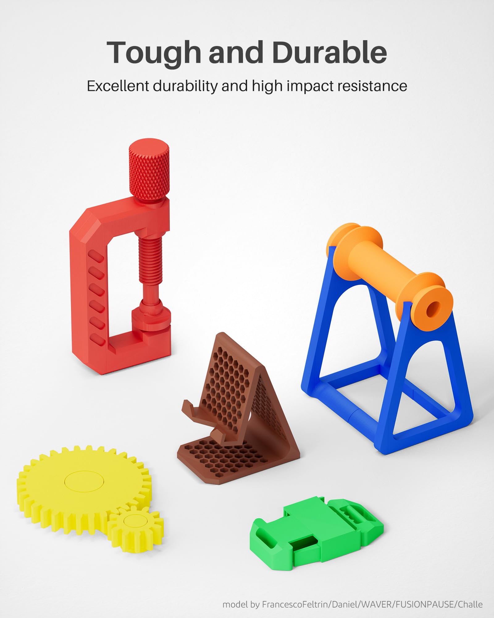Vacuum-sealed packaging protects ELEGOO PETG filament from moisture and dust