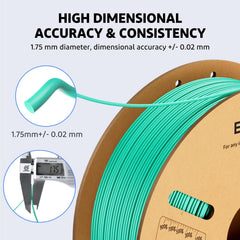 ELEGOO PLA Plus neatly wound spool reduces tangles for steady starts.