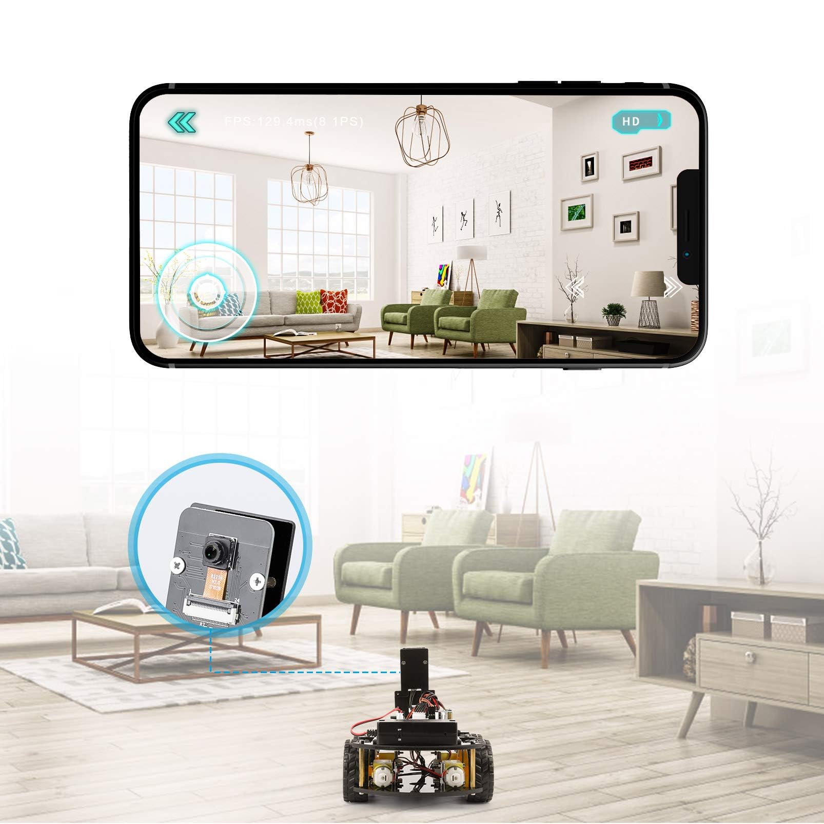 ELEGOO UNO R3 compact kit design and parts organization