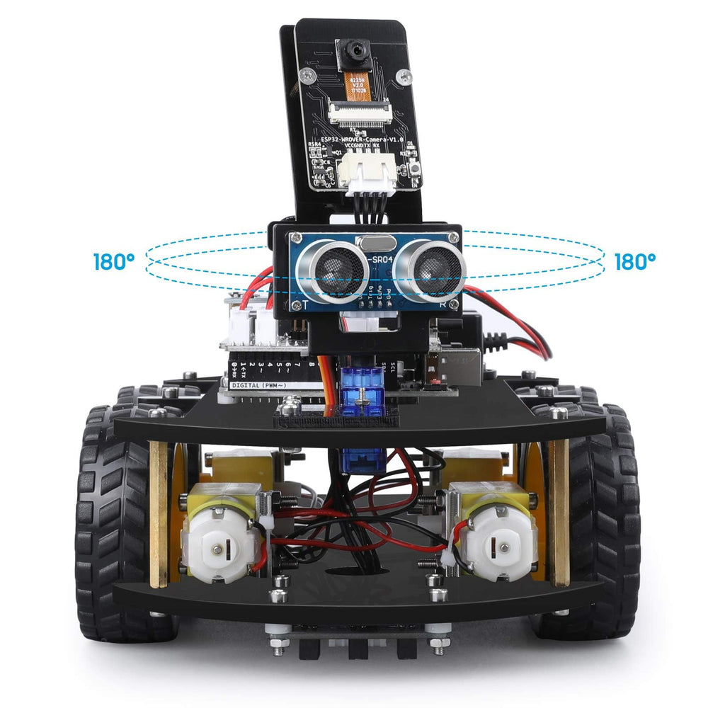 ELEGOO UNO R3 kit tutorials with HD assembly guides