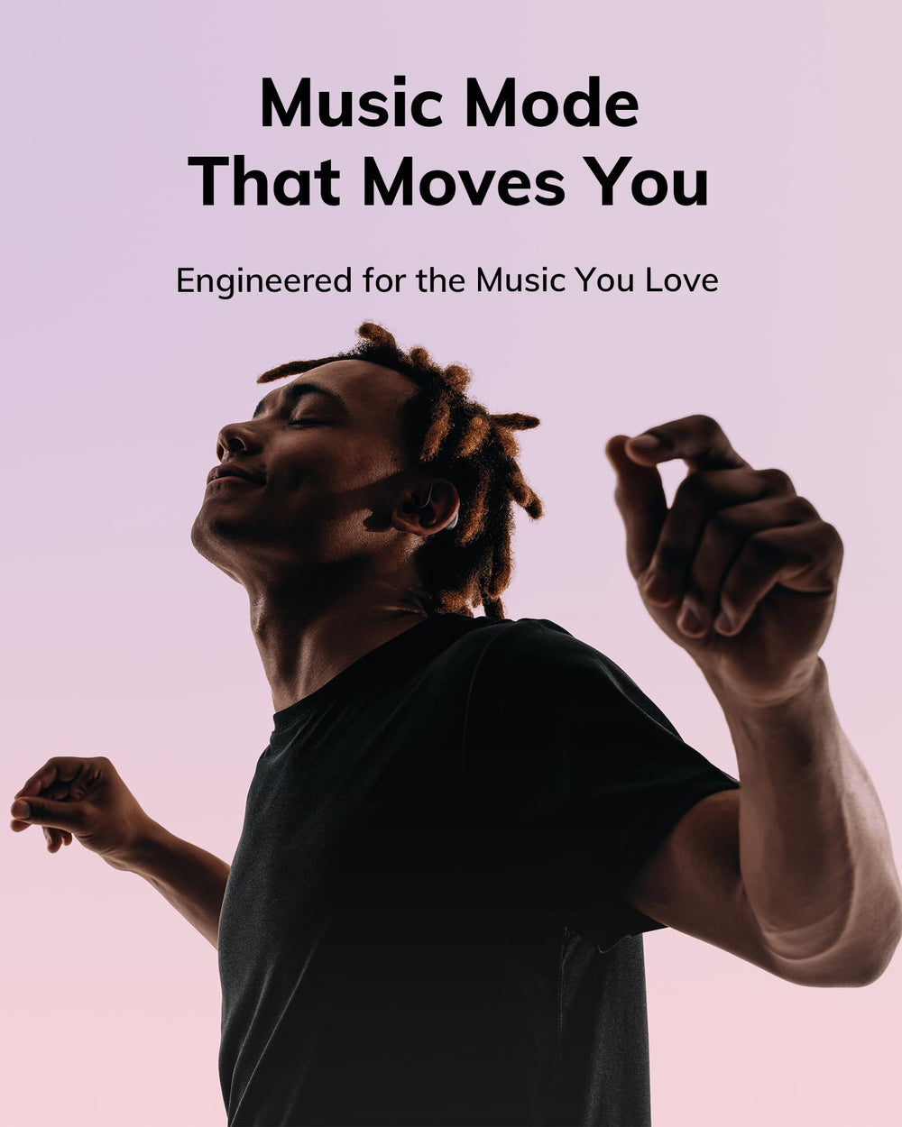 ELEHEAR Beyond Pro in music mode reveals richer tones and details.