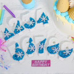 ElekFX number candles 0-9 set enables versatile age combos for any party.