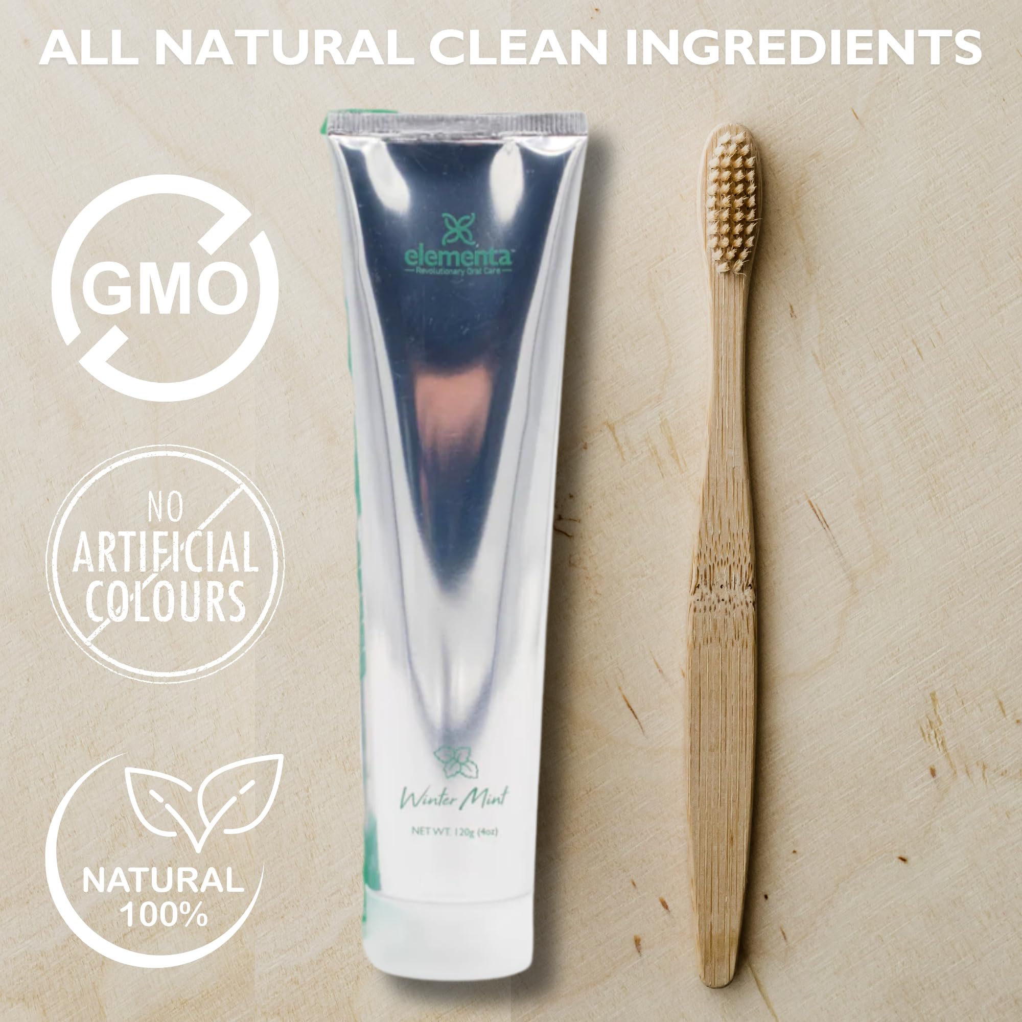 Elementa Silver fluoride-free toothpaste supports a fluoride-free routine