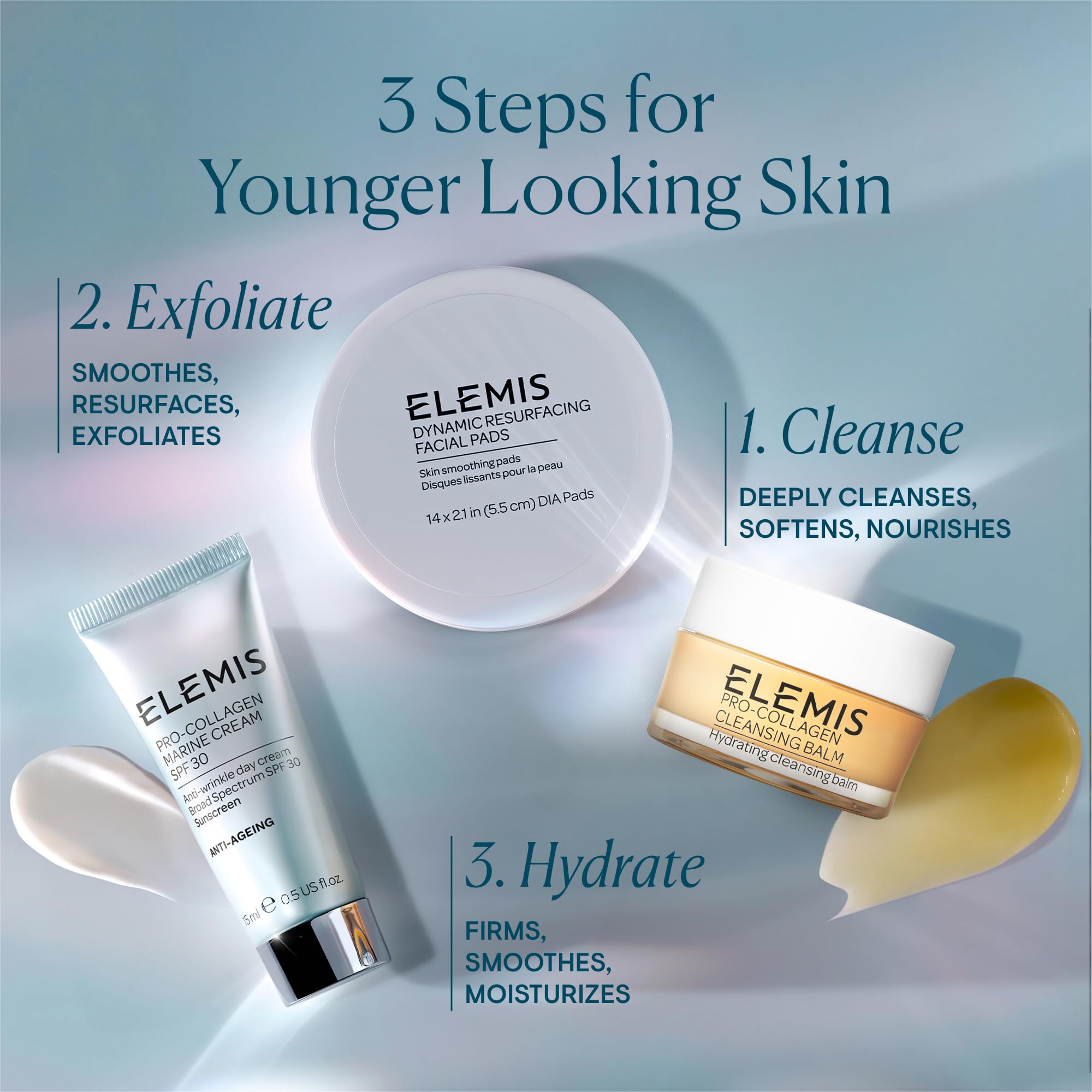 ELEMIS Elderberry, Starflower and Optimega oils add nourishment.