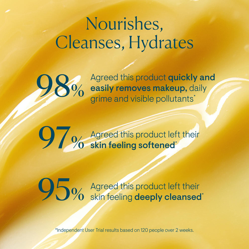 ELEMIS balm infused with lavender, chamomile, and eucalyptus notes.