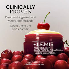 Close-up of the balm bottle highlights hydrating, gentle makeup removal