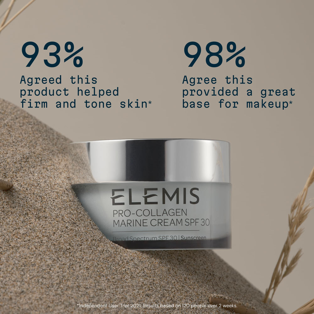 ELEMIS Pro-Collagen Marine Cream SPF 30 decollete application supports neck hydration