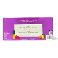 Elephant Park peach green tea bags smooth, fragrant cup for relaxed moments.