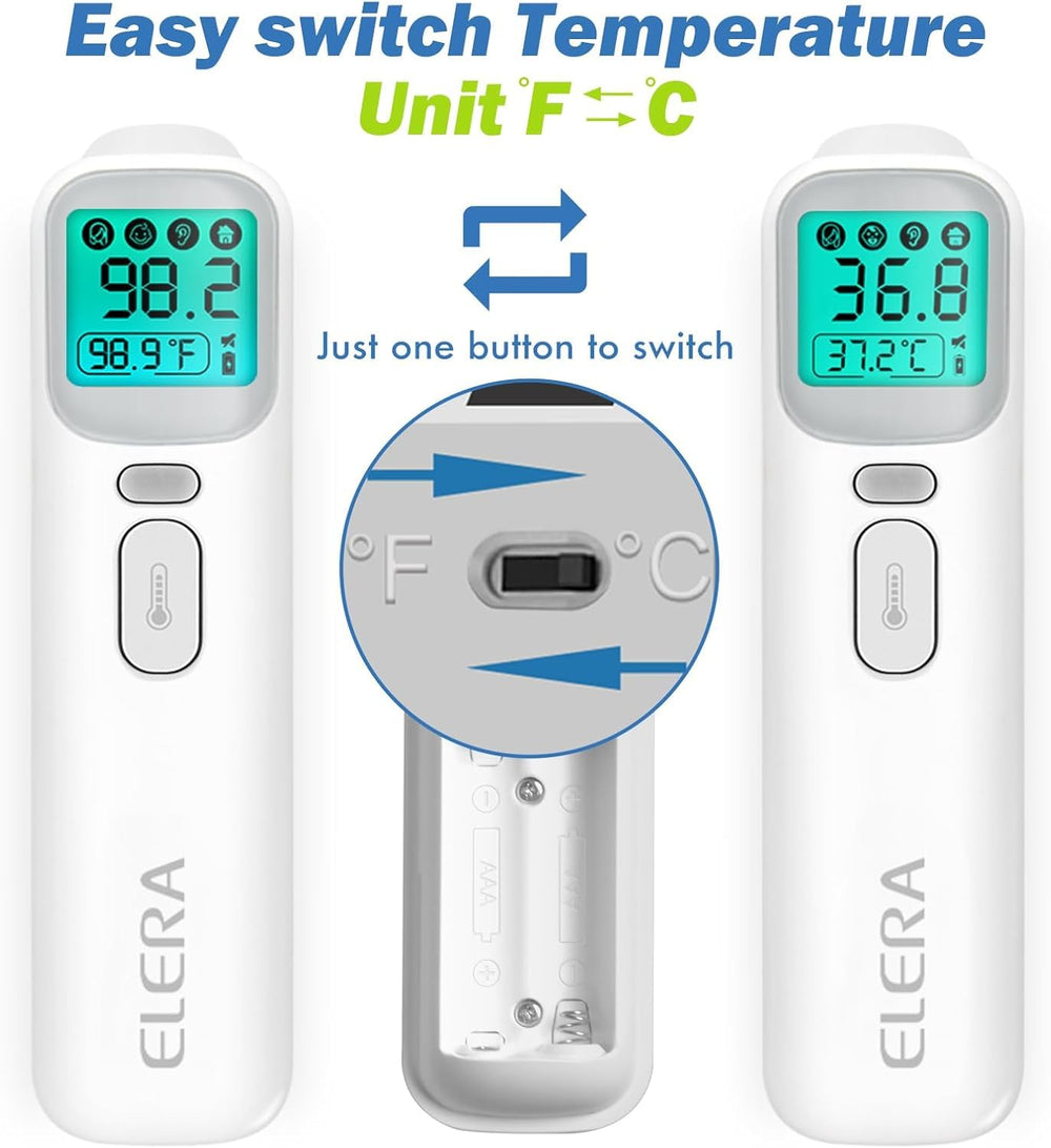 ELERA mute function allows measurement without noise.