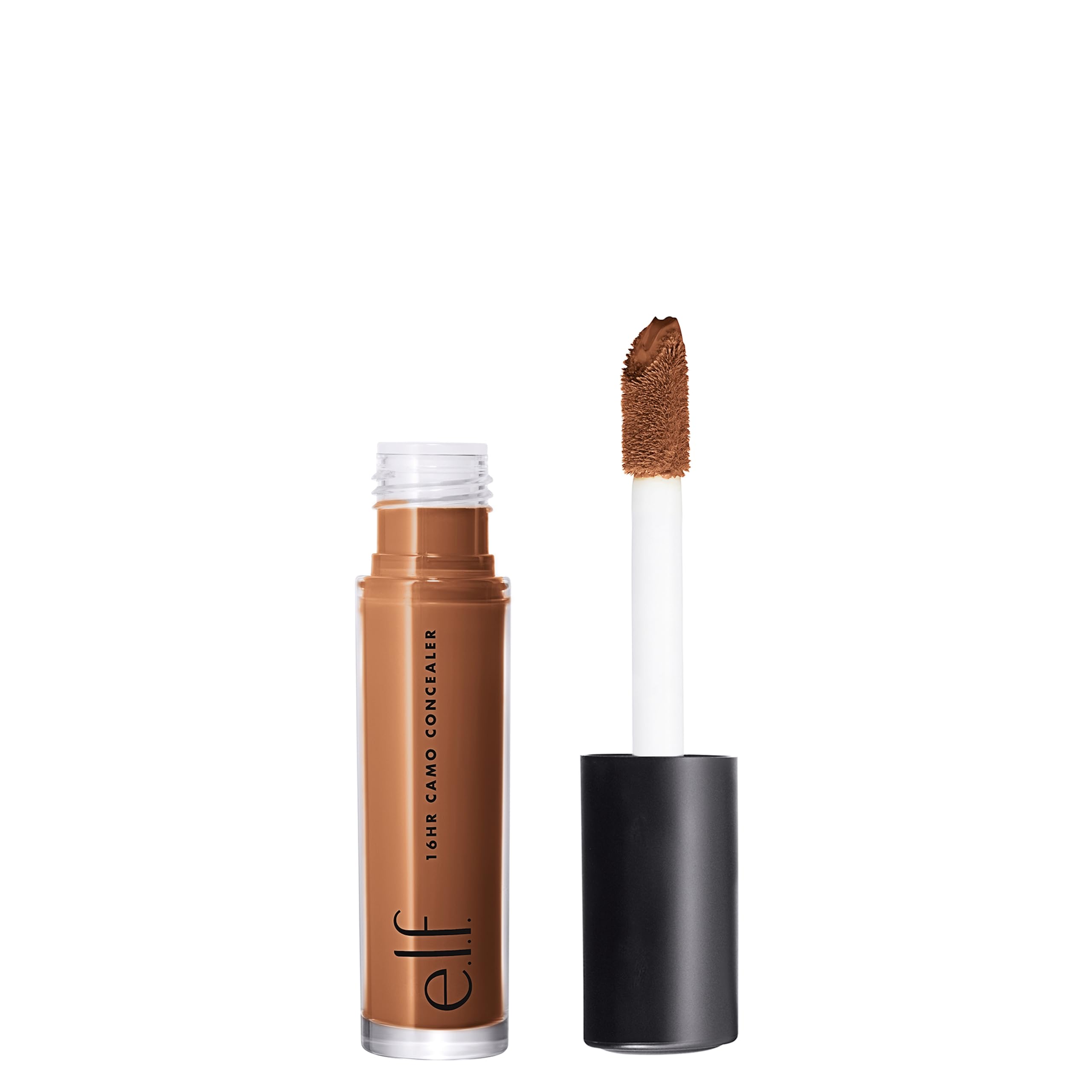 e.l.f. 16HR Camo Concealer Deep Cinnamon application for precise coverage