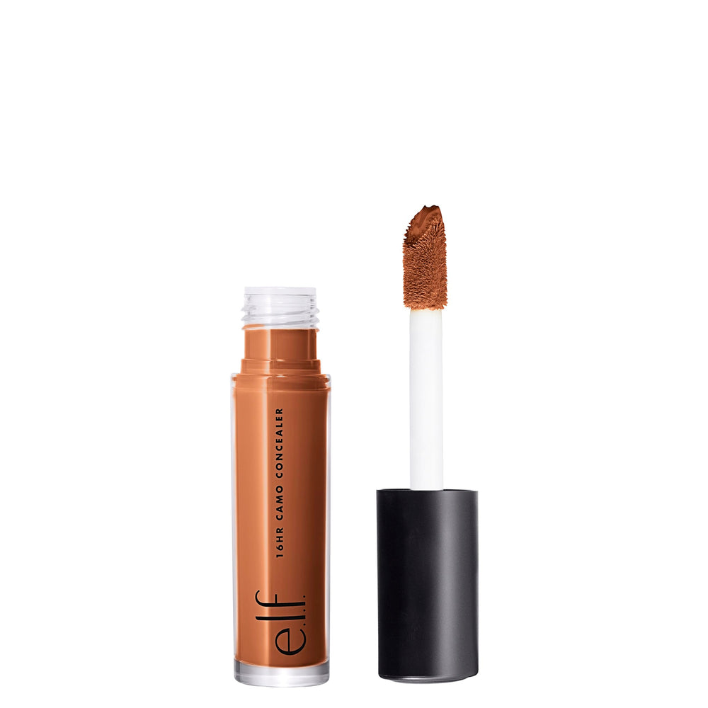 e.l.f. 16HR Camo Concealer Deep Cinnamon application for precise coverage