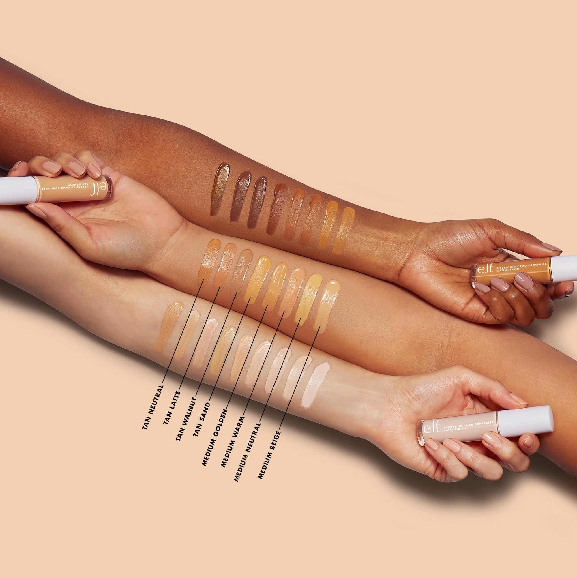e.l.f. Hydrating Camo Concealer blemish coverage on skin