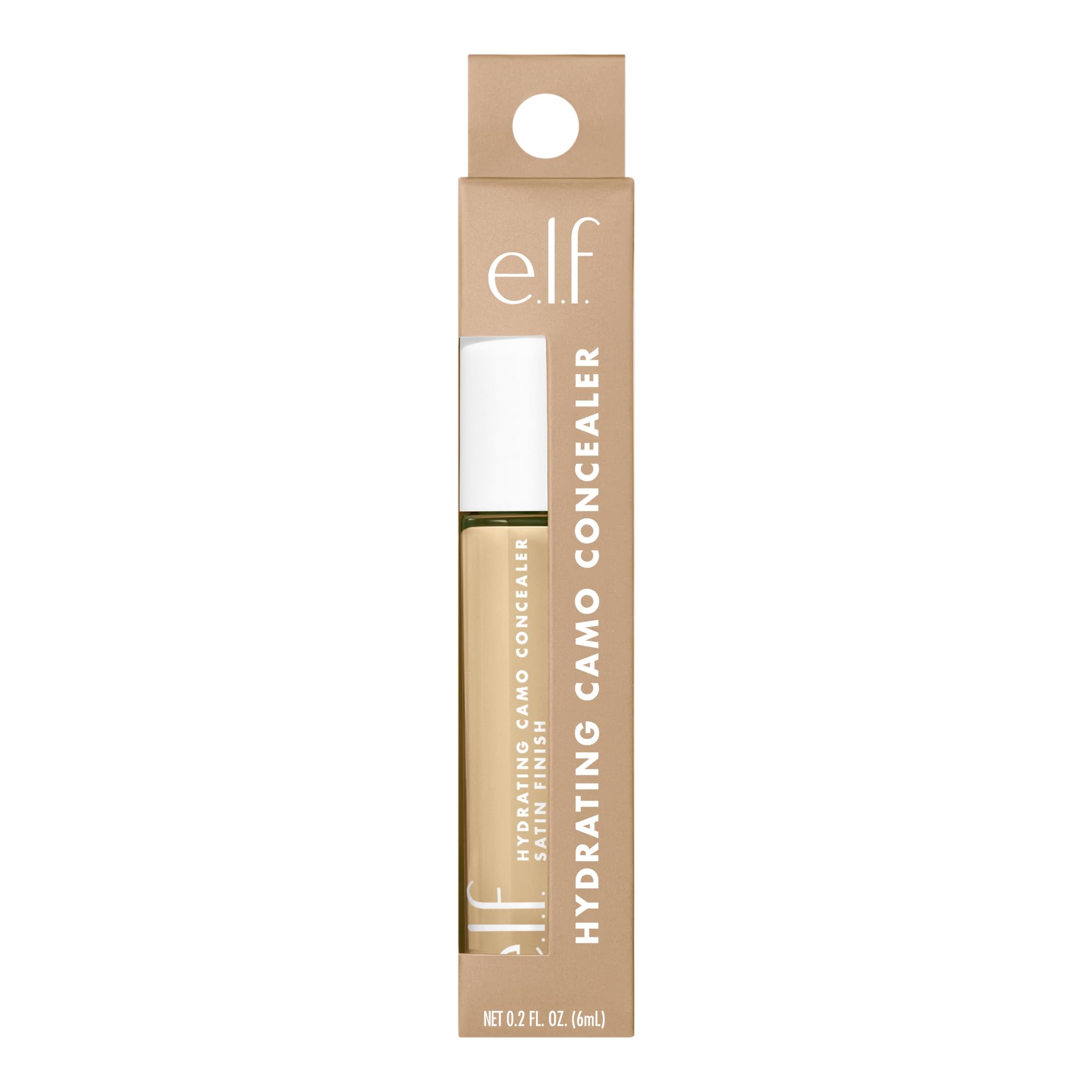 e.l.f. Hydrating Camo Concealer satin finish on skin