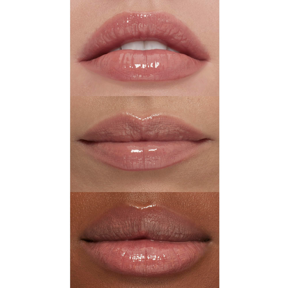 Cooling sensation from elf gloss while delivering moisture to lips