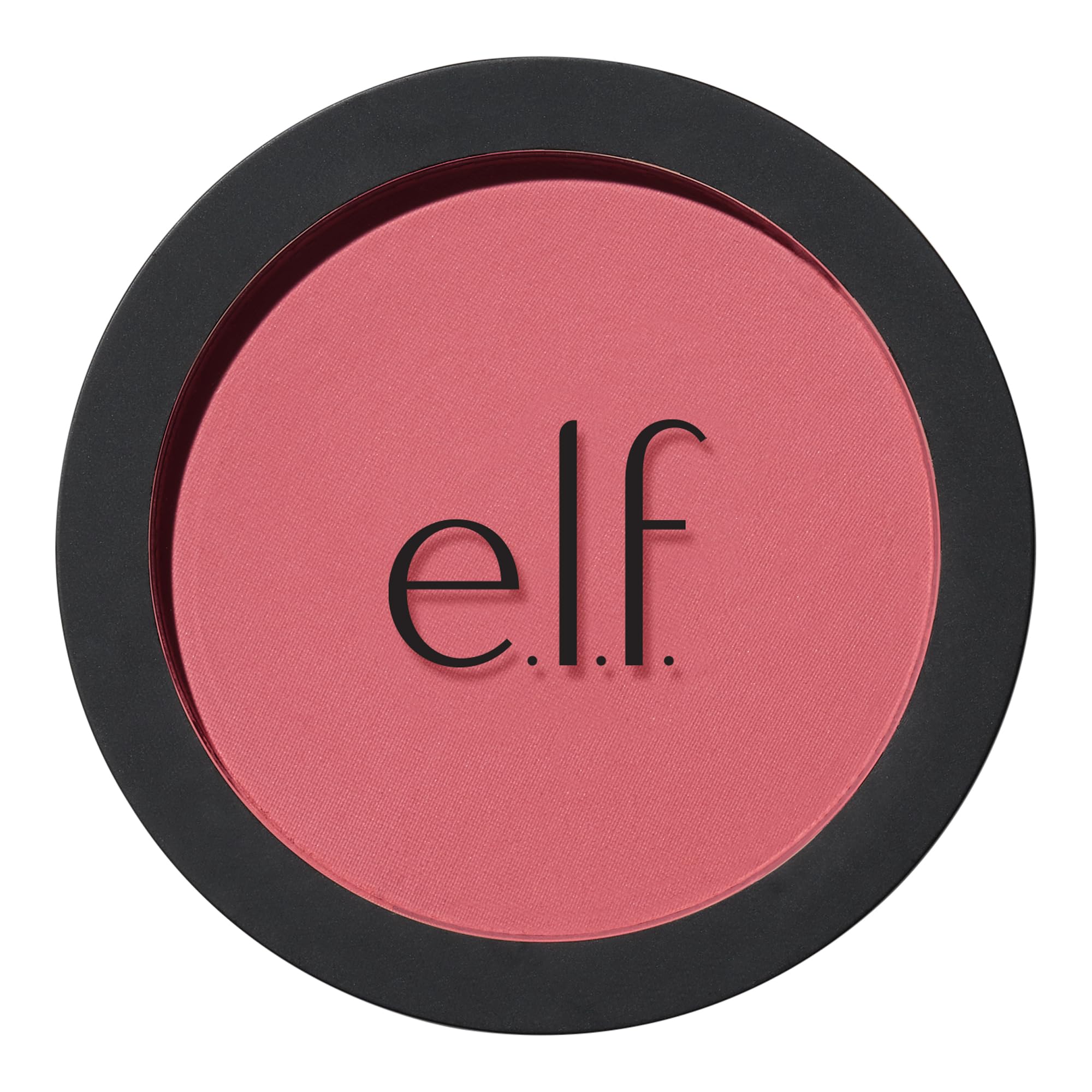 e.l.f. Primer-Infused Matte Blush compact close-up with long-lasting color