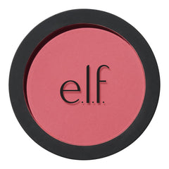e.l.f. Primer-Infused Matte Blush compact close-up with long-lasting color