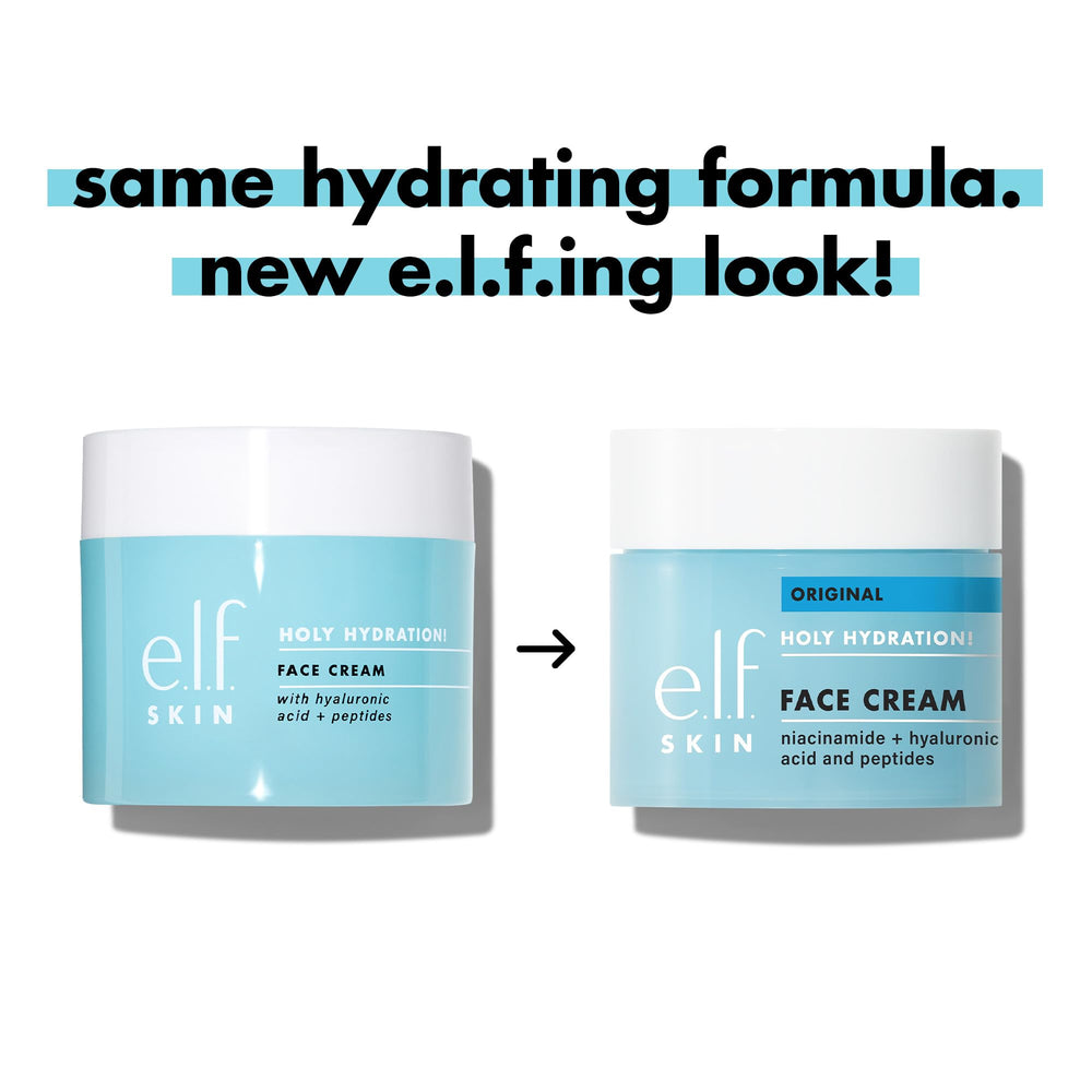 application of Hyaluronic Acid in e.l.f. SKIN Holy Hydration formula for hydration