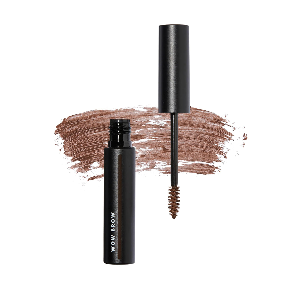 e.l.f. Wow Brow Gel brunette packaging showing long-lasting hold.