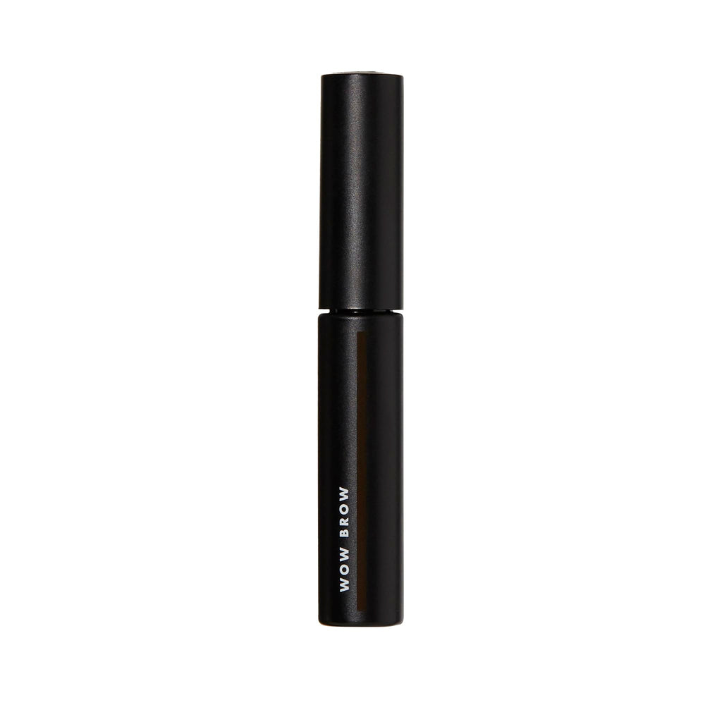 e.l.f. Wow Brow Gel swatch on skin highlights natural fullness.
