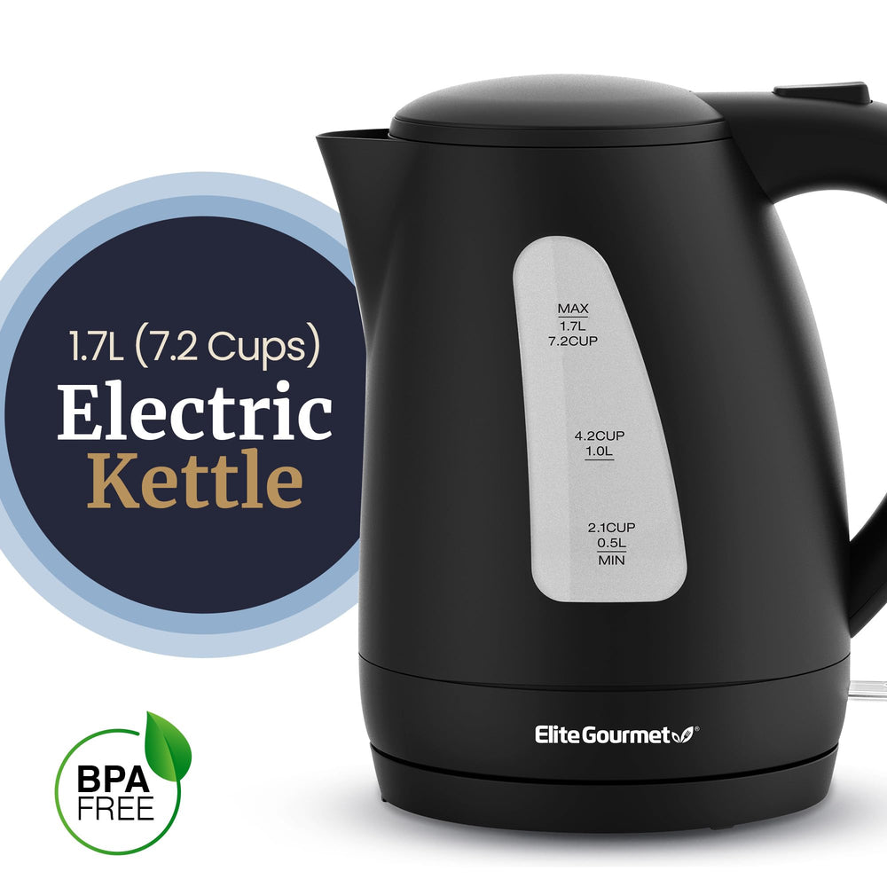 BPA-free Elite Gourmet EKT8690X kettle for durable, toxin-free hot water
