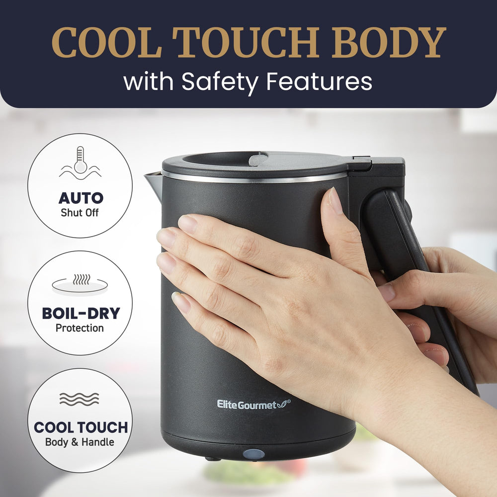 Retractable handle folds for compact travel storage
