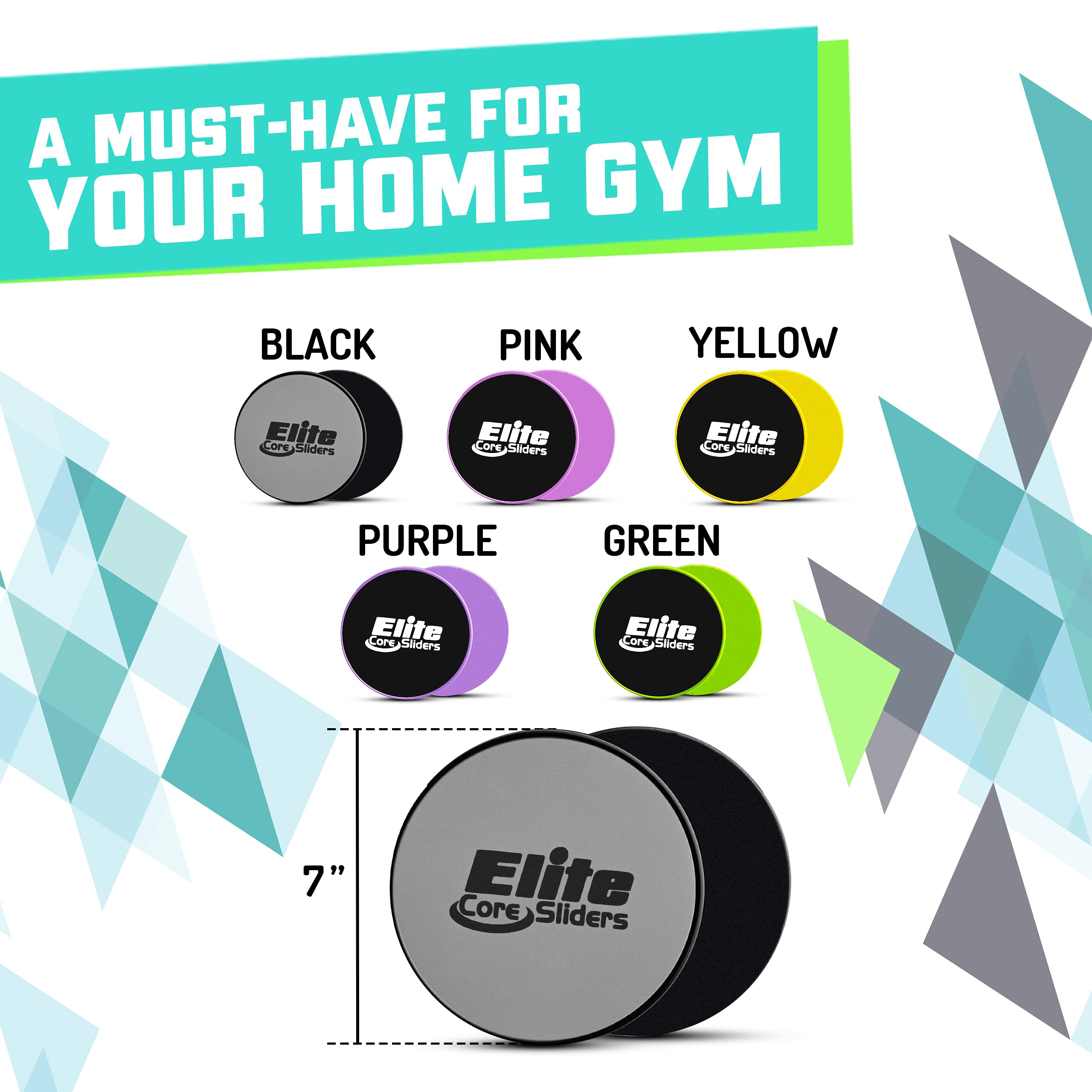 Durable material closeup of Elite Sportz Core Sliders