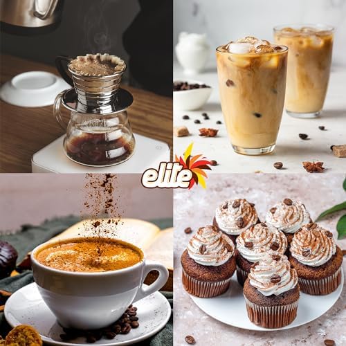 ELITE Turkish coffee brew in a cezve highlights authentic preparation and aroma.