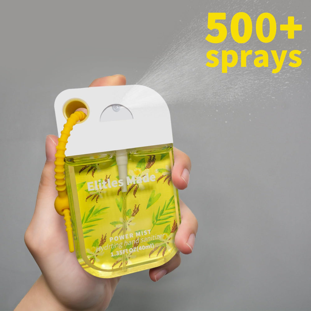 Elitles Made Lavender scent hand sanitizer spray for a calming finish