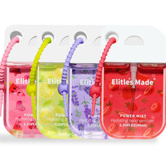 Elitles Made Hand Sanitizer Spray pack front view showing compact travel size