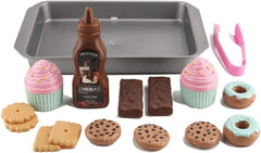 Elitoky chocolate sauce and toppings add realistic dessert crafting for kids.