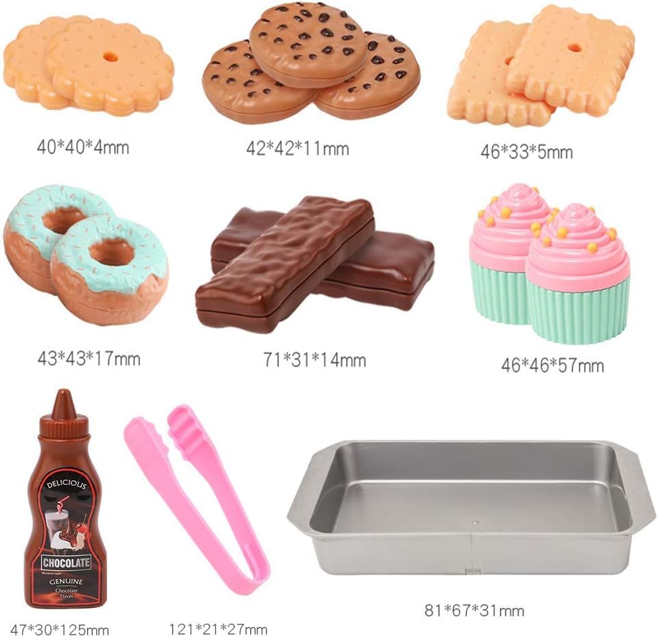 Elitoky 16-piece set supports sharing, storytelling, and social skills during pretend kitchen time.