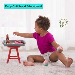 Elitoky play food set tray and accessories support organized, cooperative play among siblings.